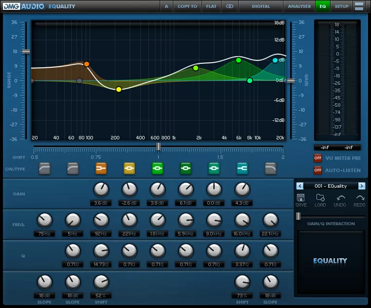 DMG Equilibrium plugin VST Equalizer