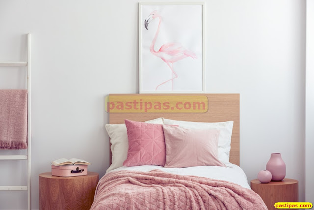 Desain Kamar Tidur Dengan Nuansa Pink