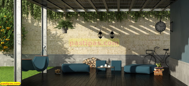 Taman Tropis Rumah Minimalis Indoor